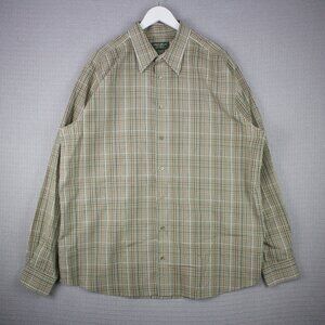 Eddie Bauer Relax Fit Wrinkle Resistant Button Up XL
